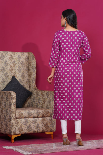 Cotton Printed Kurti