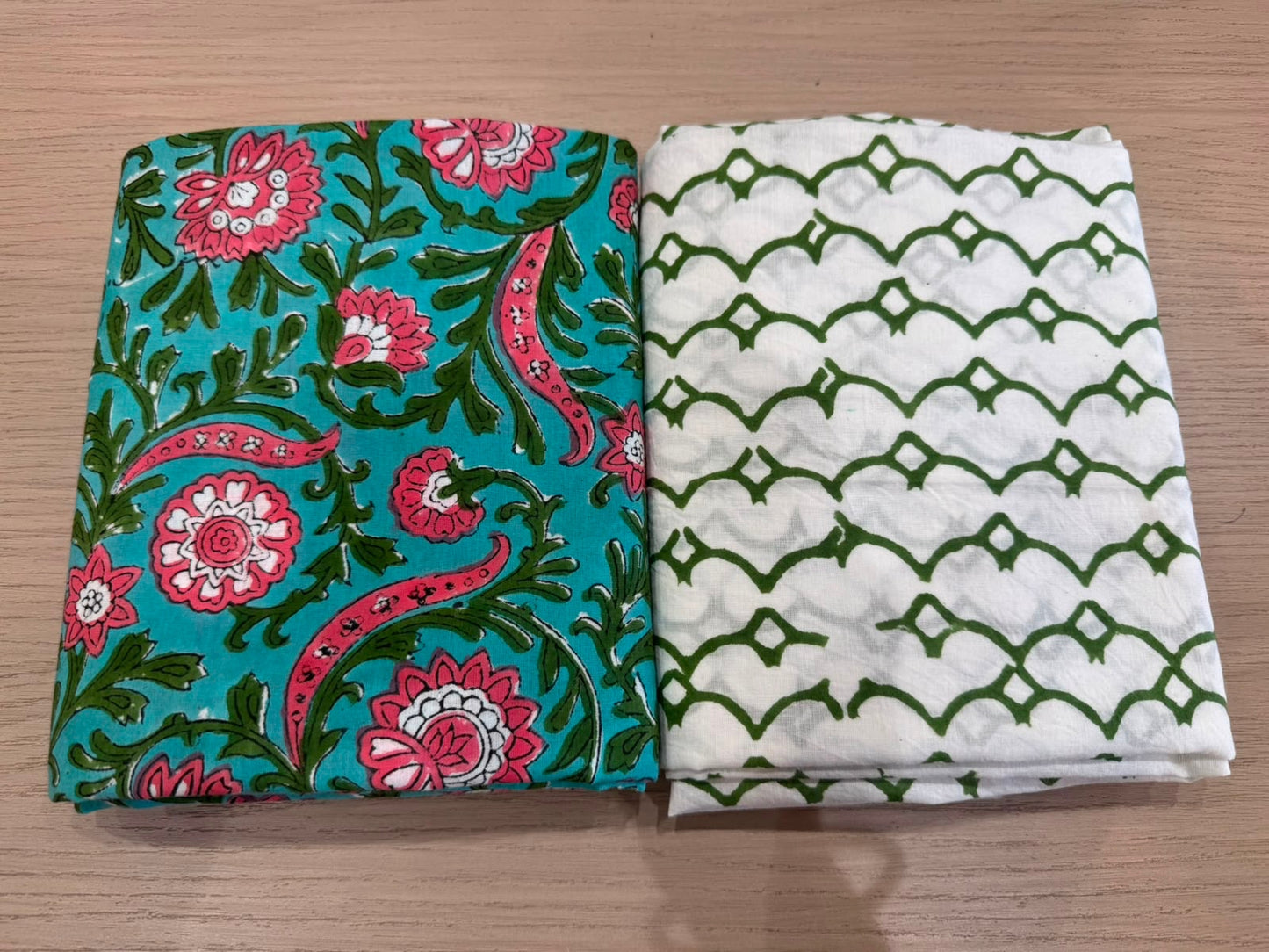Cotton Suit with Cotton Dupatta