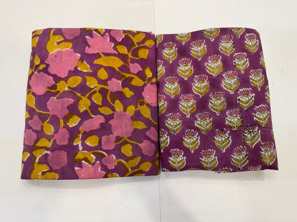 Cotton Suit with Cotton Dupatta
