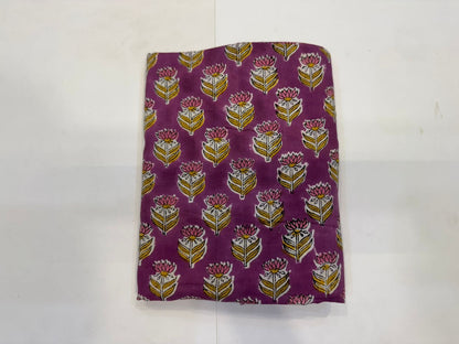 Cotton Suit with Cotton Dupatta