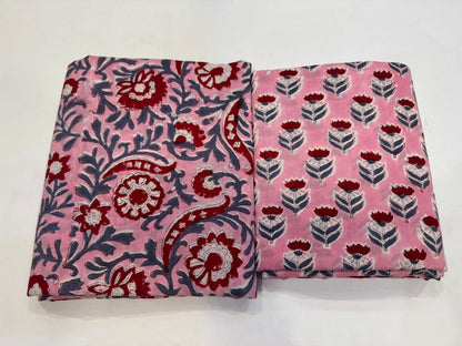 Cotton Suit with Cotton Dupatta