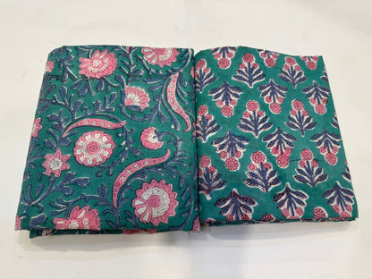 Cotton Suit with Cotton Dupatta