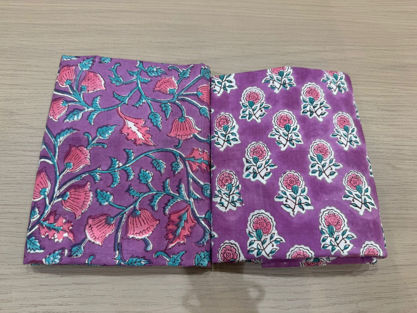 Cotton Suit with Cotton Dupatta