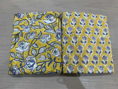 Cotton Suit with Cotton Dupatta