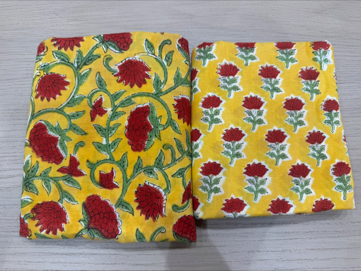 Cotton Suit with Cotton Dupatta