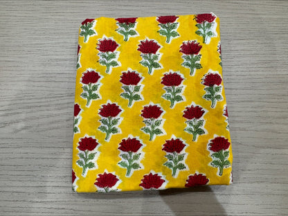 Cotton Suit with Cotton Dupatta