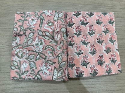 Cotton Suit with Cotton Dupatta