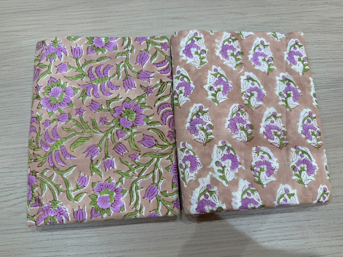 Cotton Suit with Cotton Dupatta