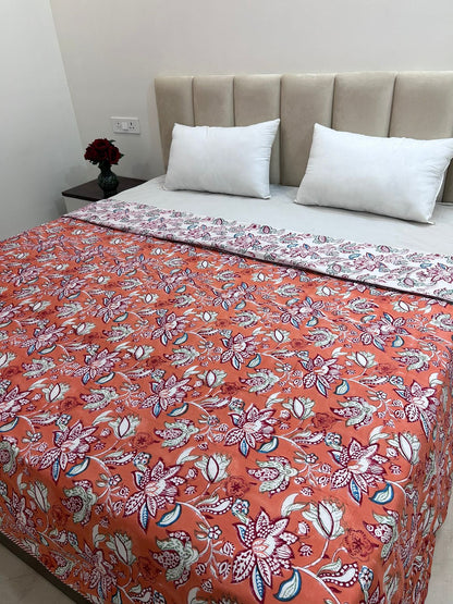 Hand Block Printed Double Bed Dohar