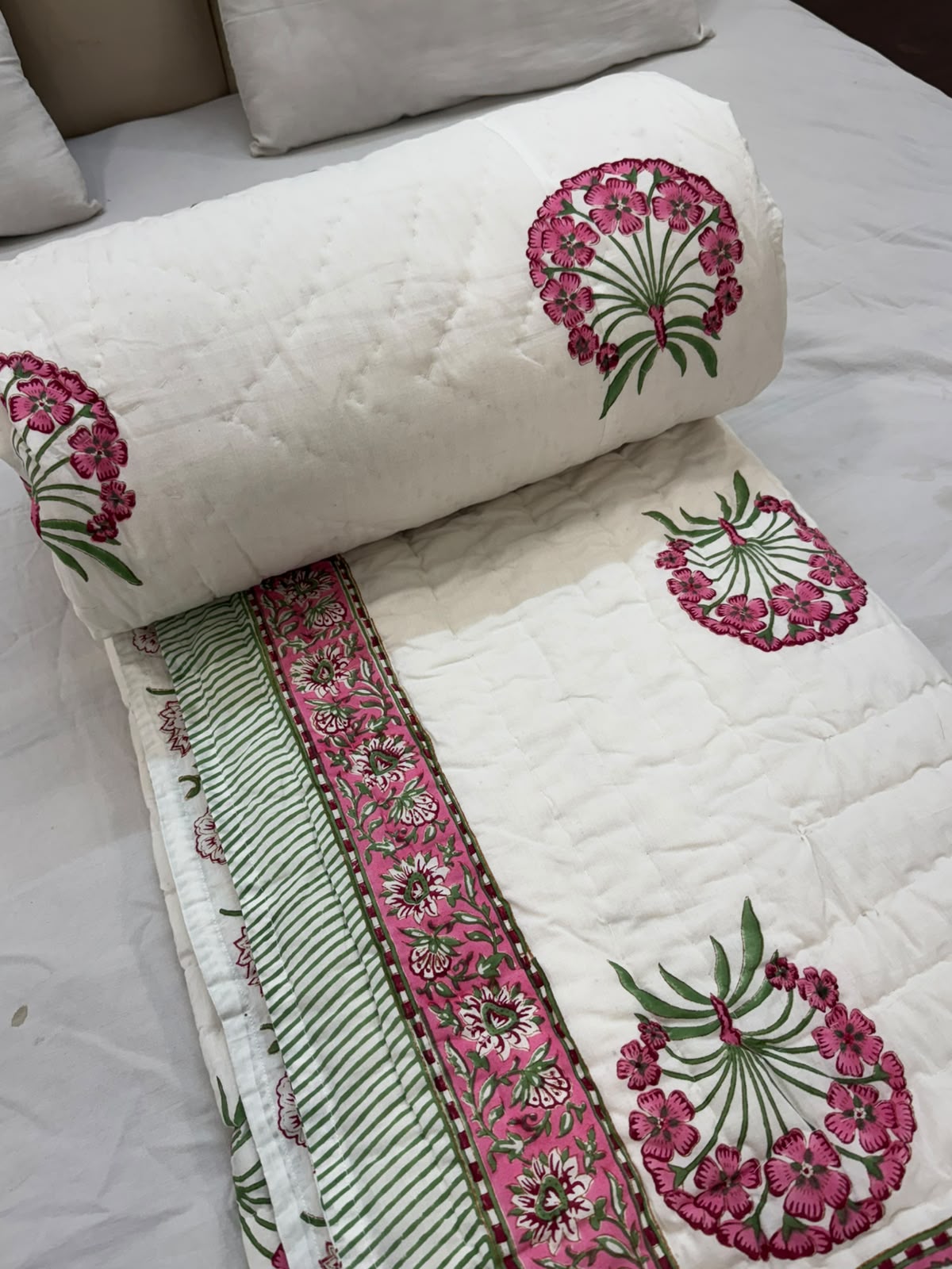 Double Bed Reversible Quilt