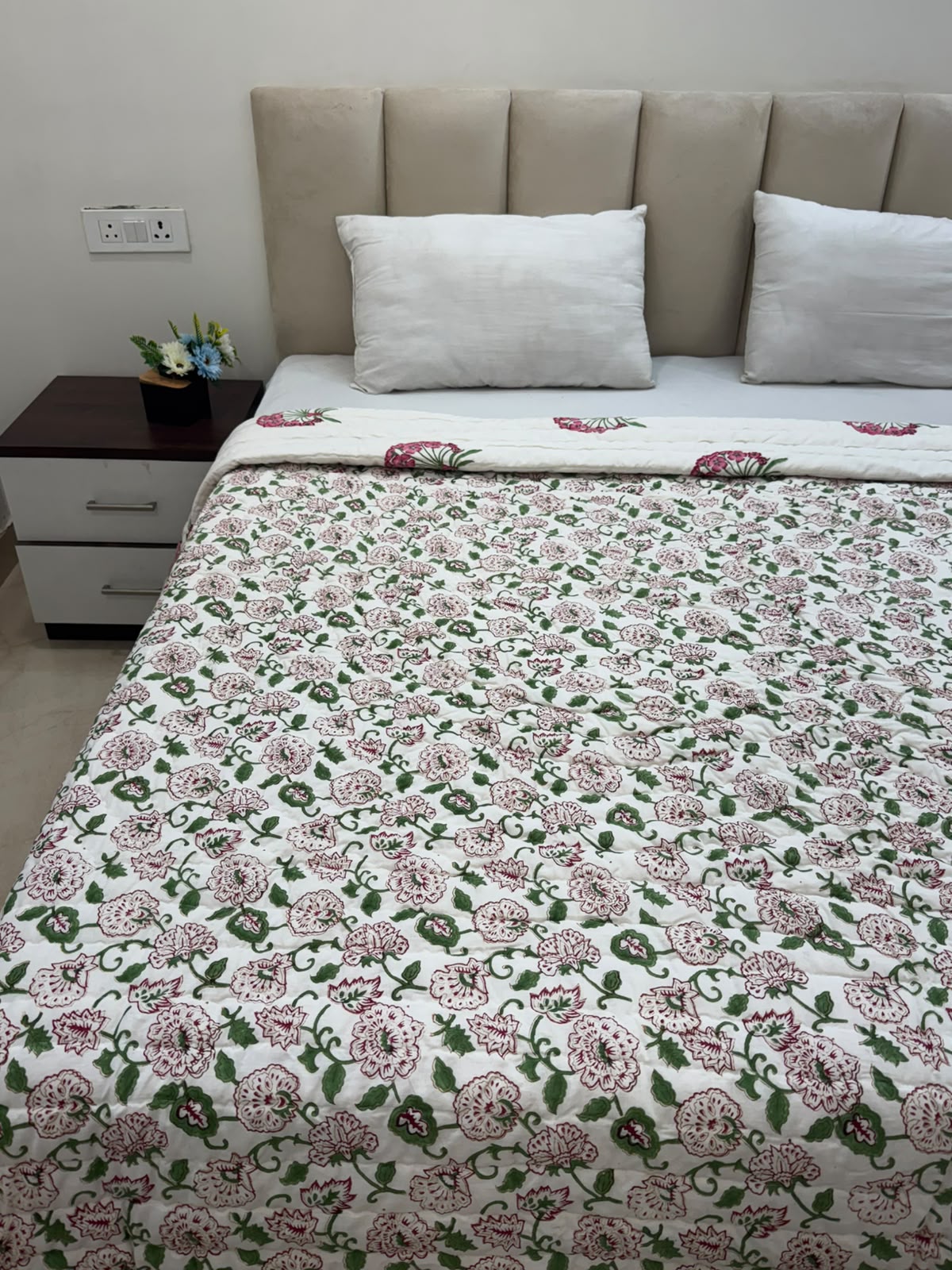 Double Bed Reversible Quilt
