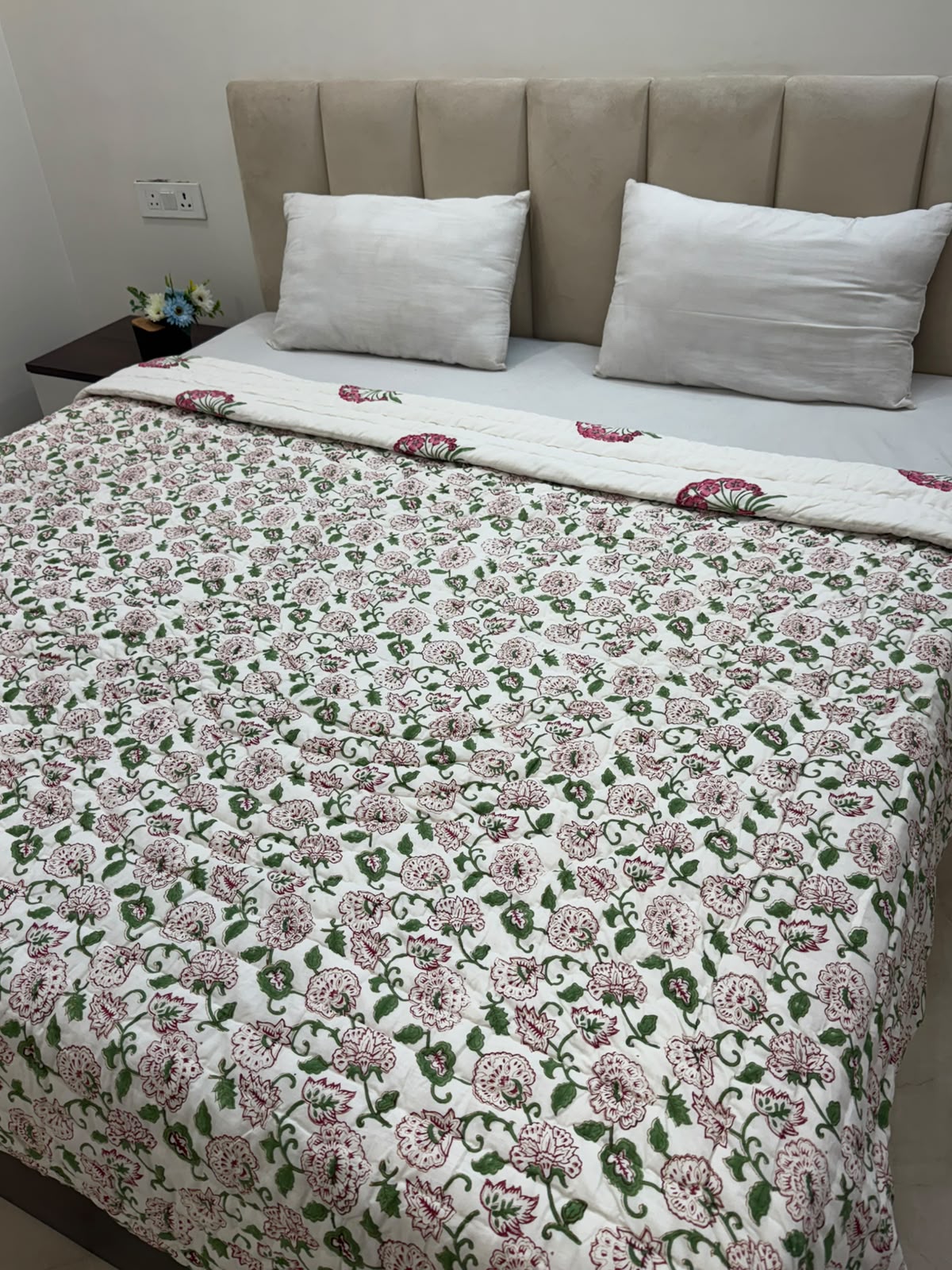 Double Bed Reversible Quilt