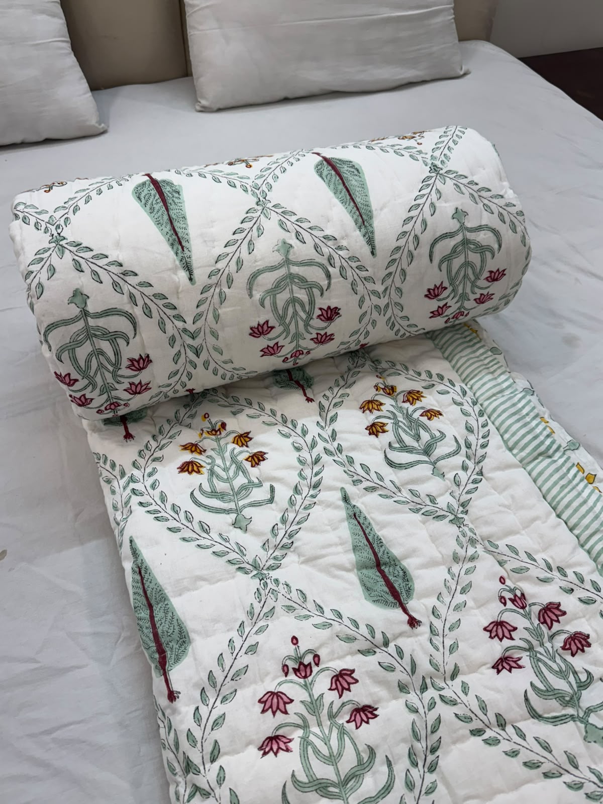 Double Bed Reversible Quilt
