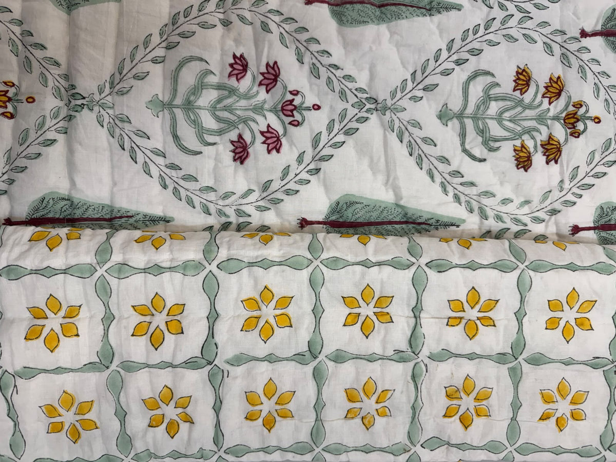 Double Bed Reversible Quilt
