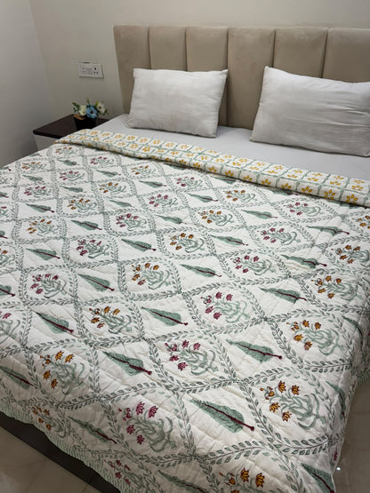 Double Bed Reversible Quilt