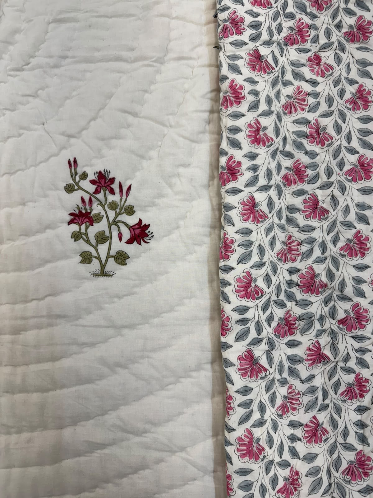 Double Bed Reversible Quilt