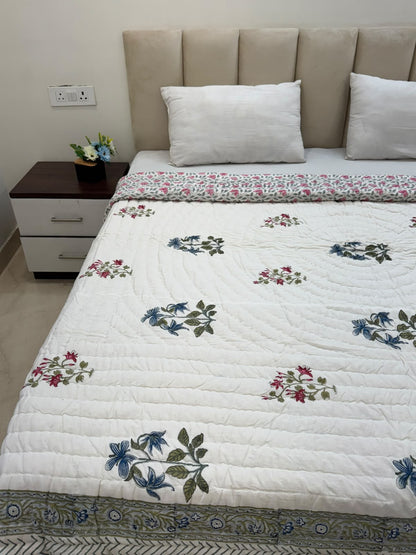 Double Bed Reversible Quilt