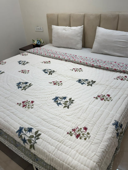 Double Bed Reversible Quilt