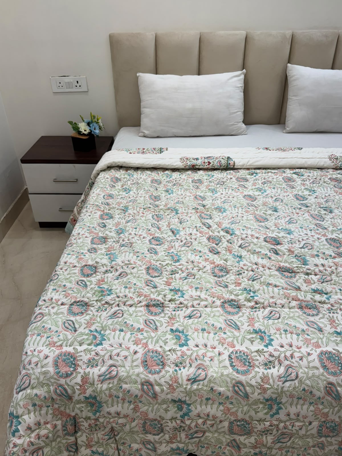 Double Bed Reversible Quilt