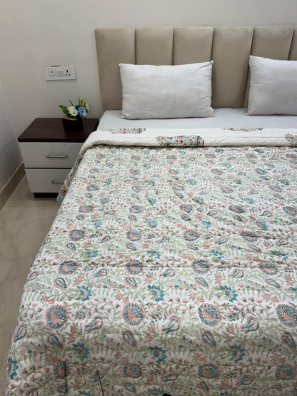 Double Bed Reversible Quilt