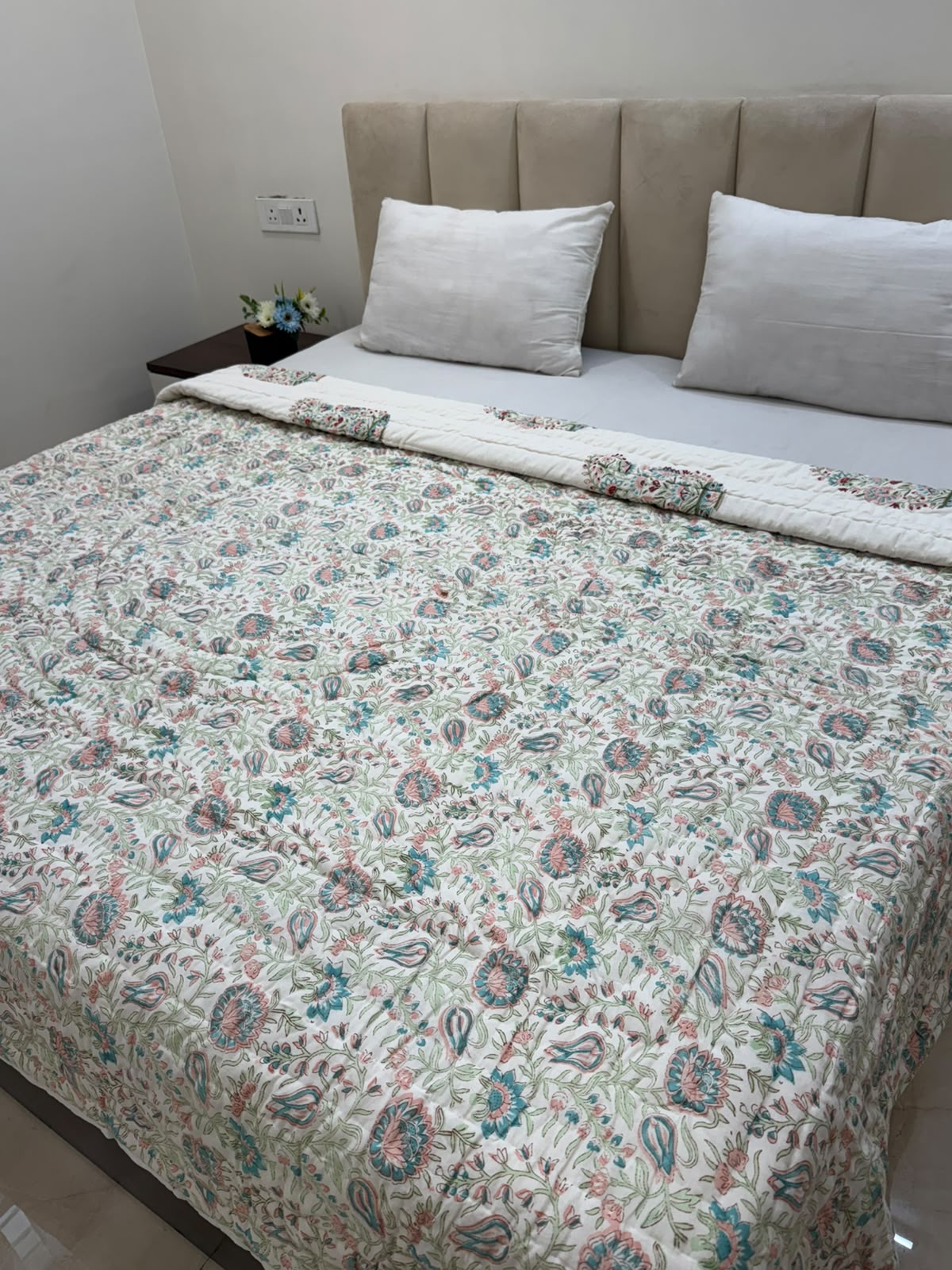 Double Bed Reversible Quilt