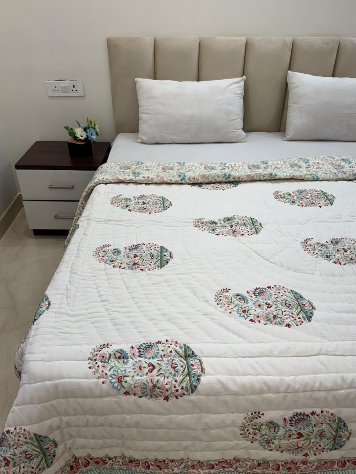 Double Bed Reversible Quilt