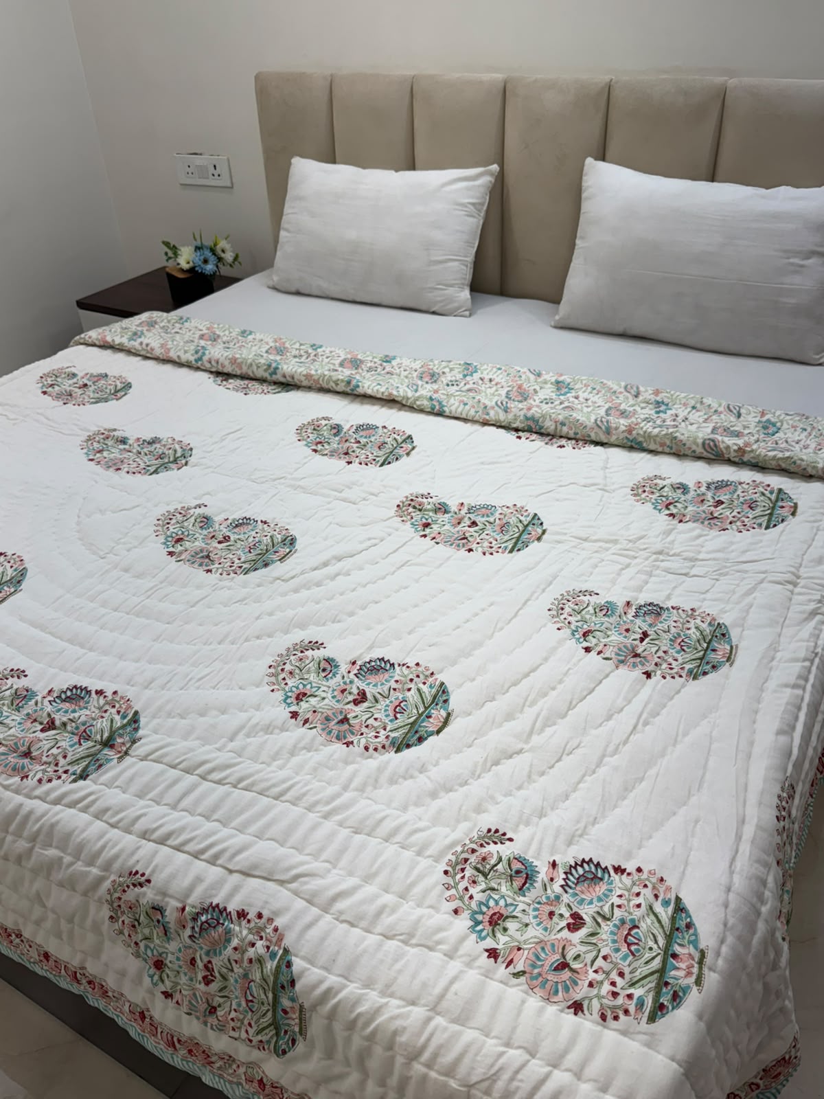 Double Bed Reversible Quilt