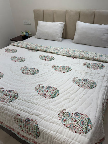 Double Bed Reversible Quilt