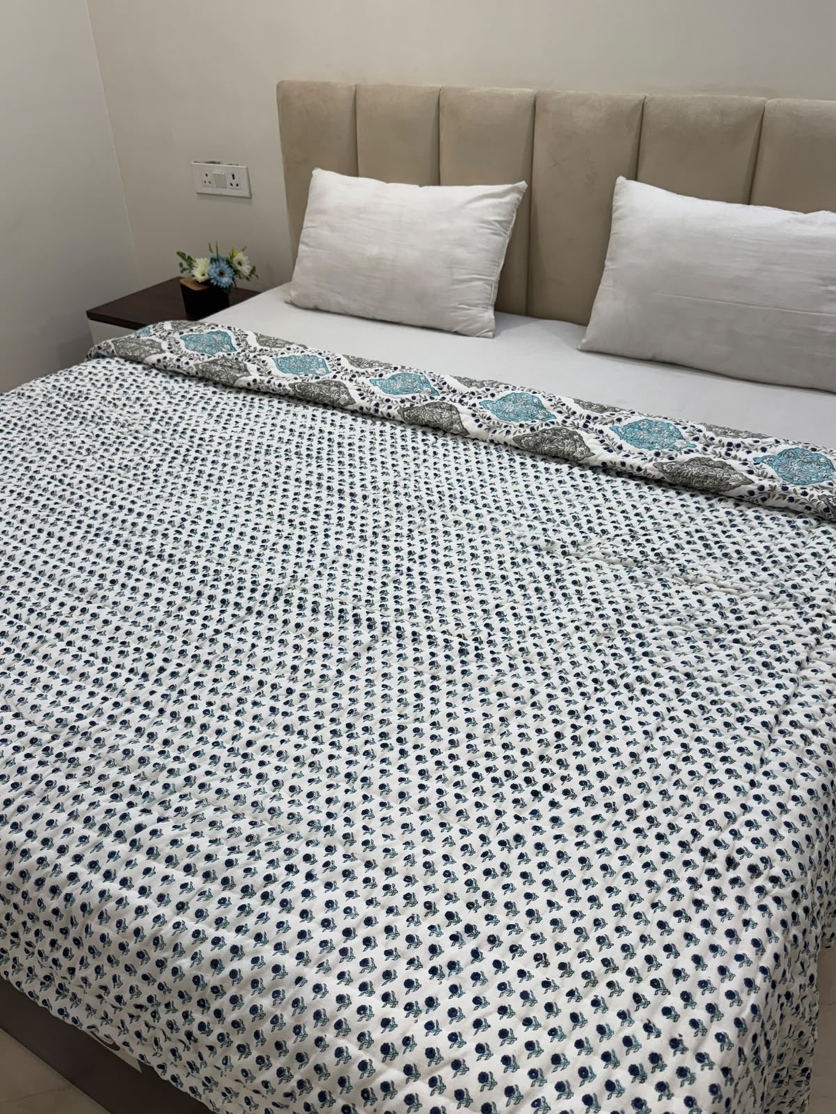 Double Bed Reversible Quilt