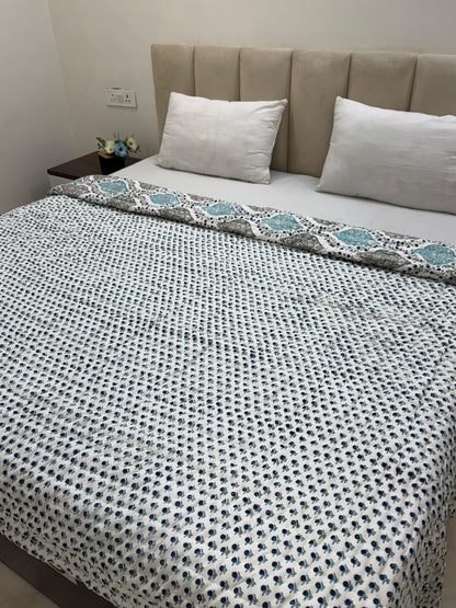Double Bed Reversible Quilt