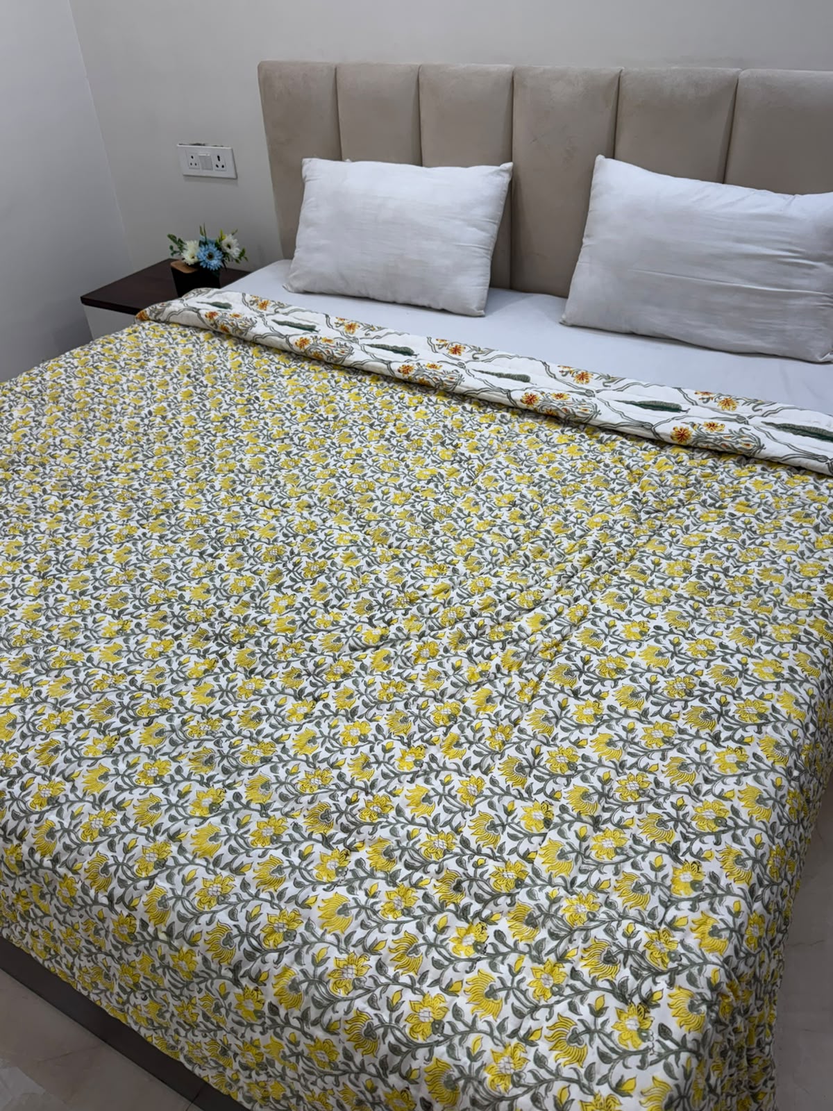 Double Bed Reversible Quilt