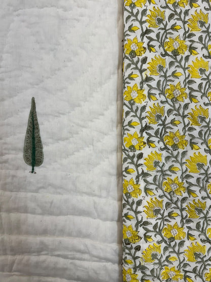 Double Bed Reversible Quilt