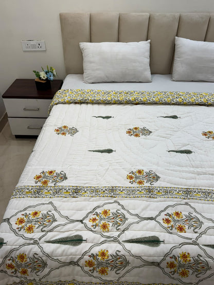 Double Bed Reversible Quilt