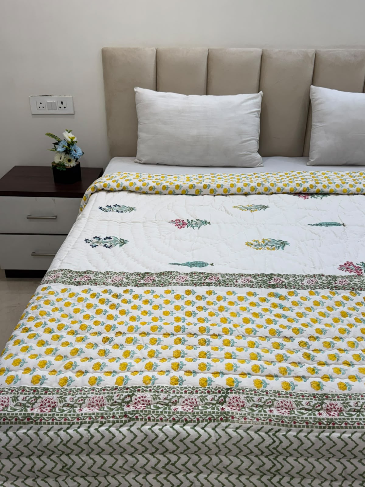 Double Bed Reversible Quilt