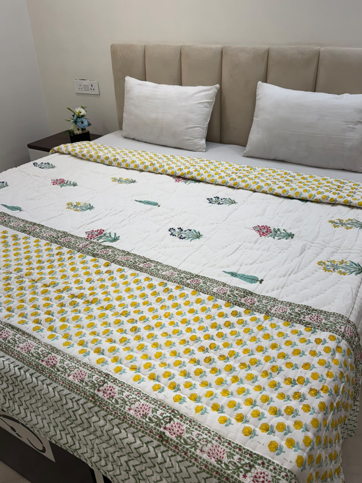 Double Bed Reversible Quilt