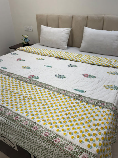 Double Bed Reversible Quilt