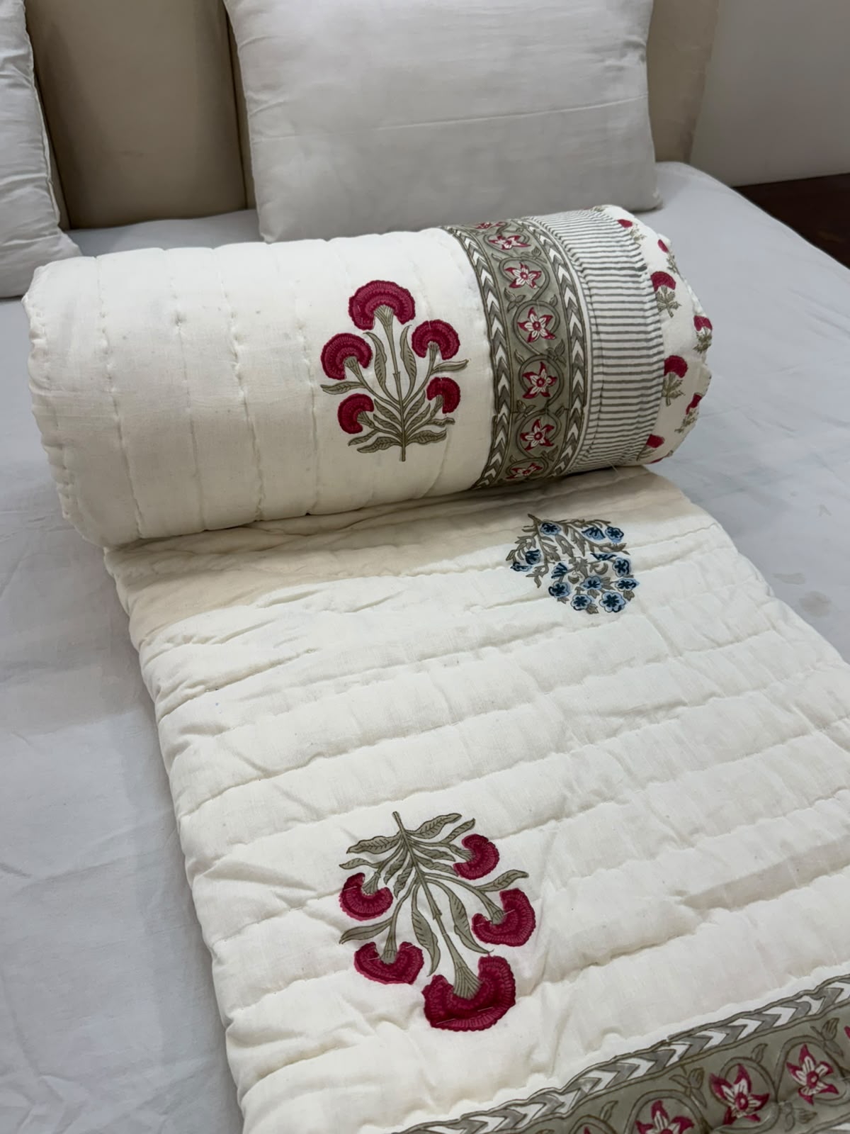 Double Bed Reversible Quilt