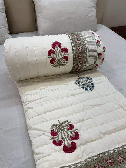 Double Bed Reversible Quilt