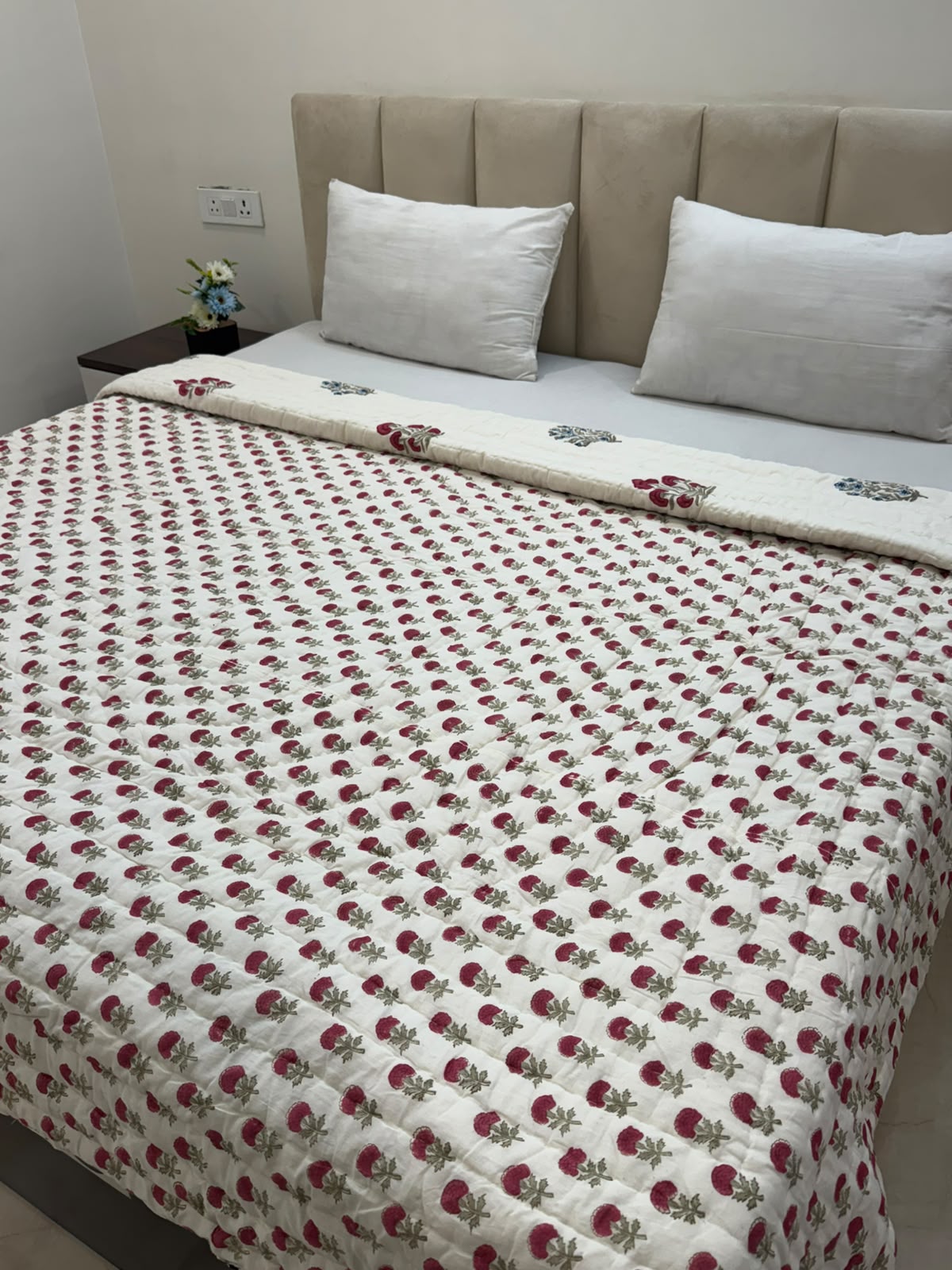 Double Bed Reversible Quilt
