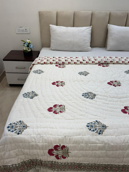 Double Bed Reversible Quilt