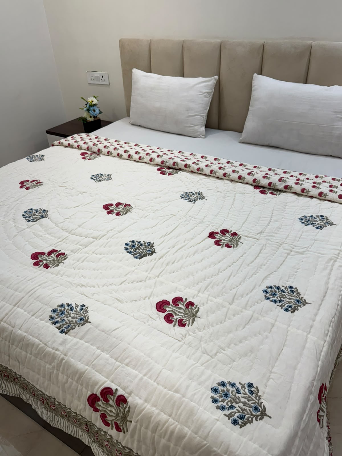Double Bed Reversible Quilt