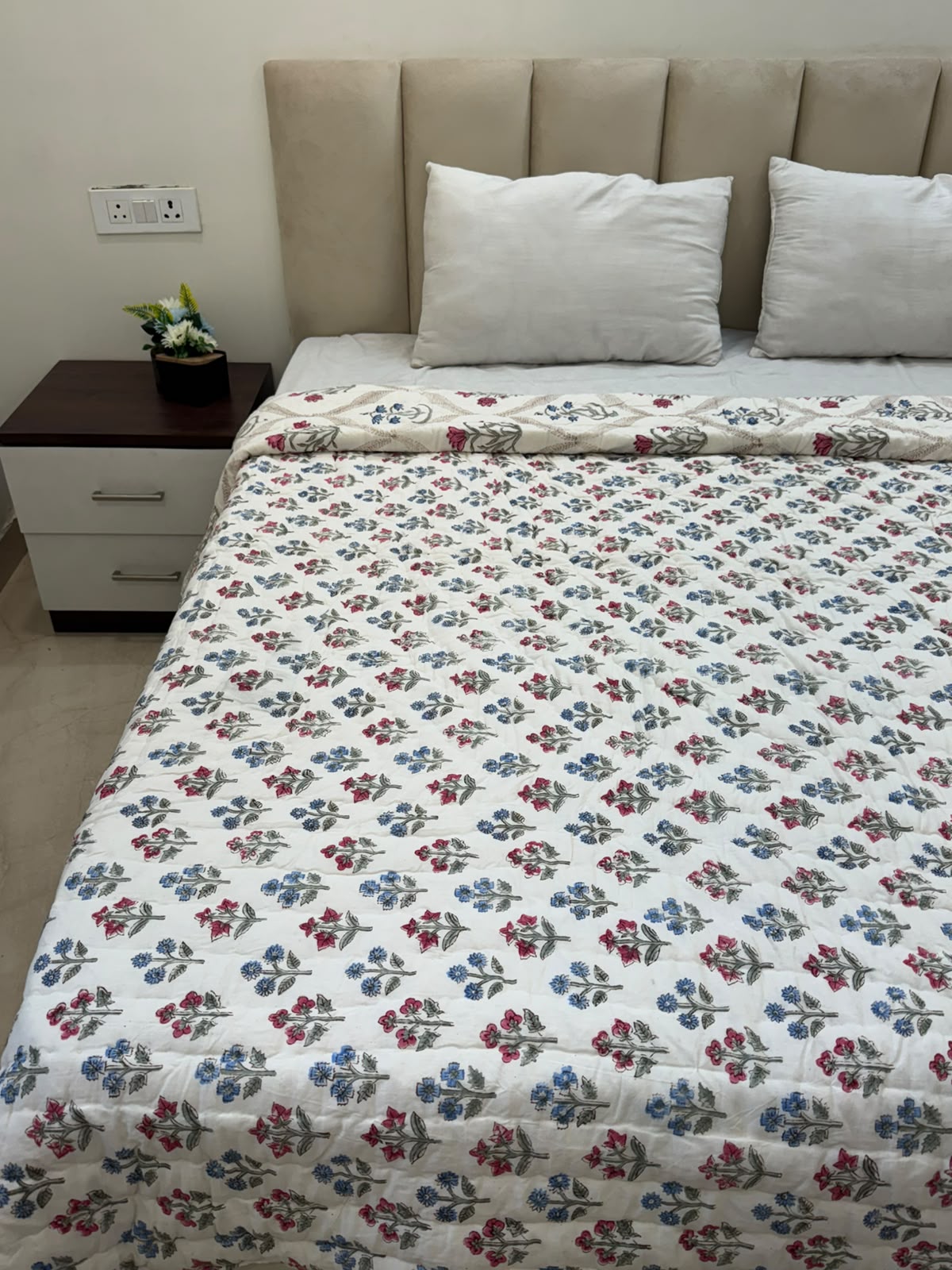 Double Bed Reversible Quilt