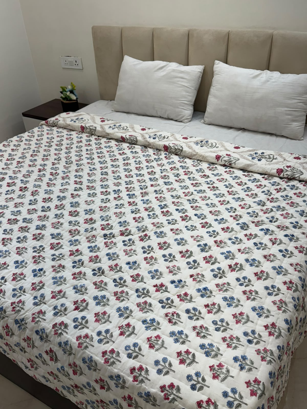 Double Bed Reversible Quilt