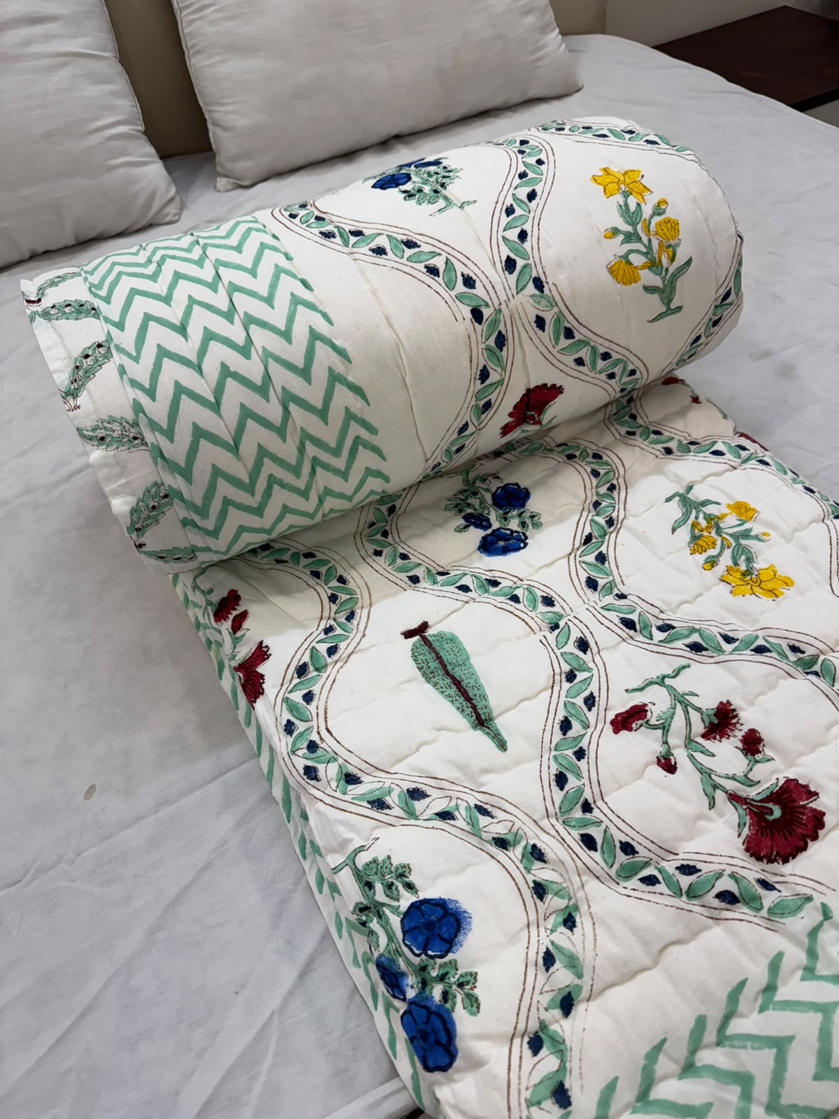 Double Bed Reversible Quilt