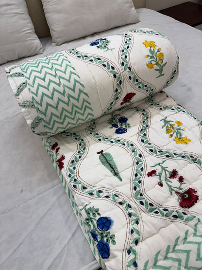 Double Bed Reversible Quilt
