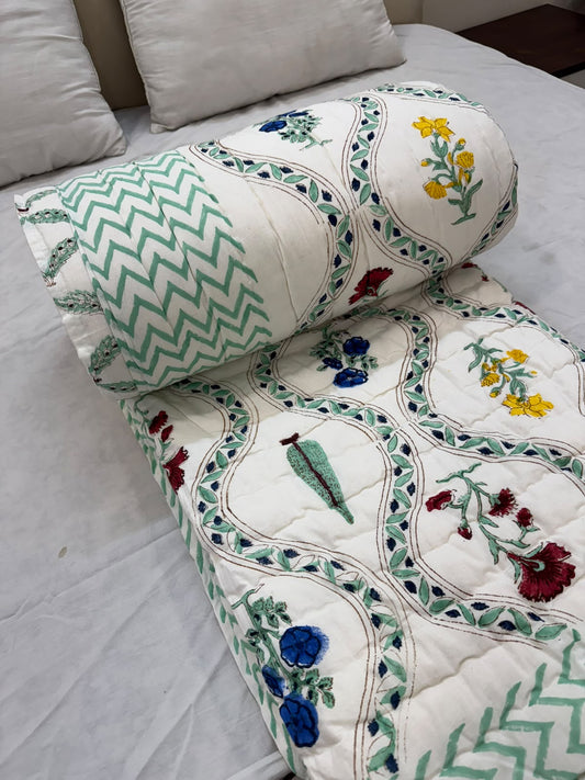 Double Bed Reversible Quilt