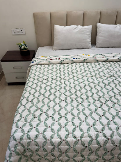 Double Bed Reversible Quilt
