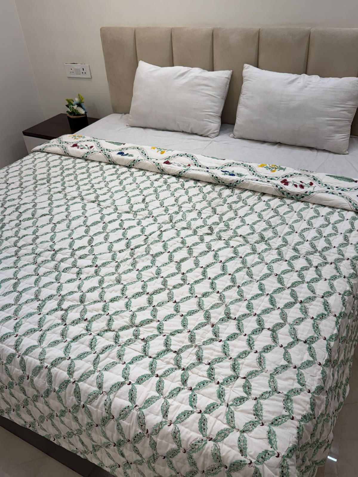 Double Bed Reversible Quilt