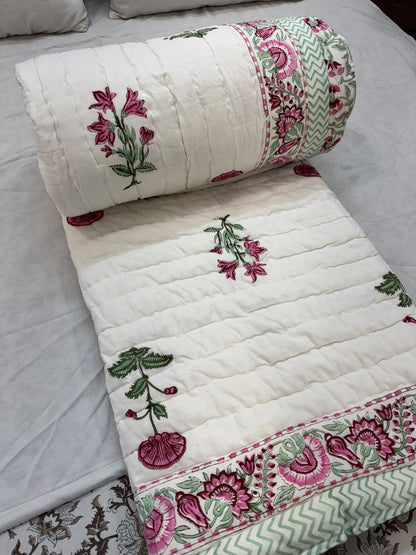 Double Bed Reversible Quilt