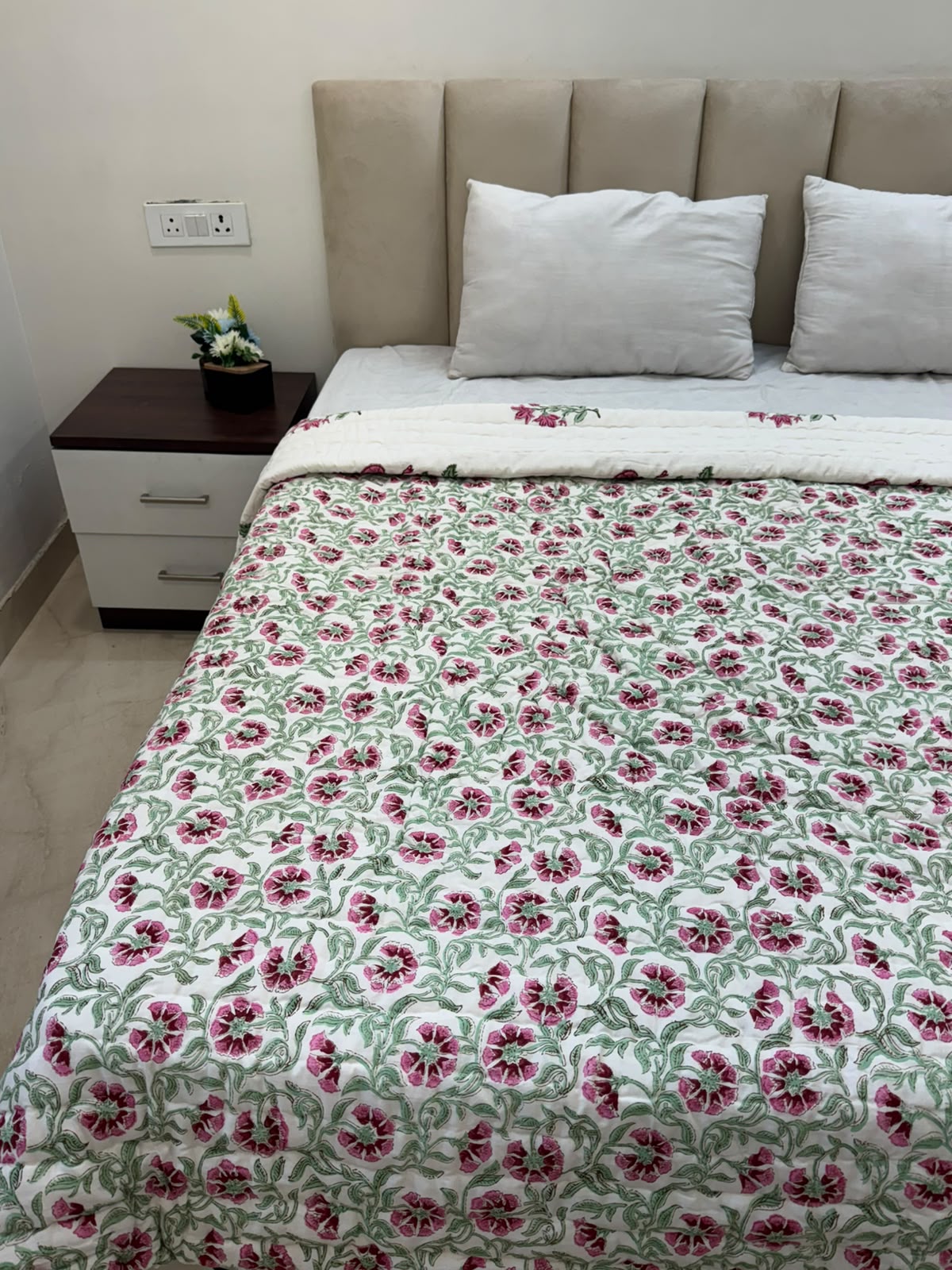 Double Bed Reversible Quilt